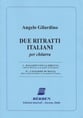 Due Ritratti Italiani Guitar and Fretted sheet music cover